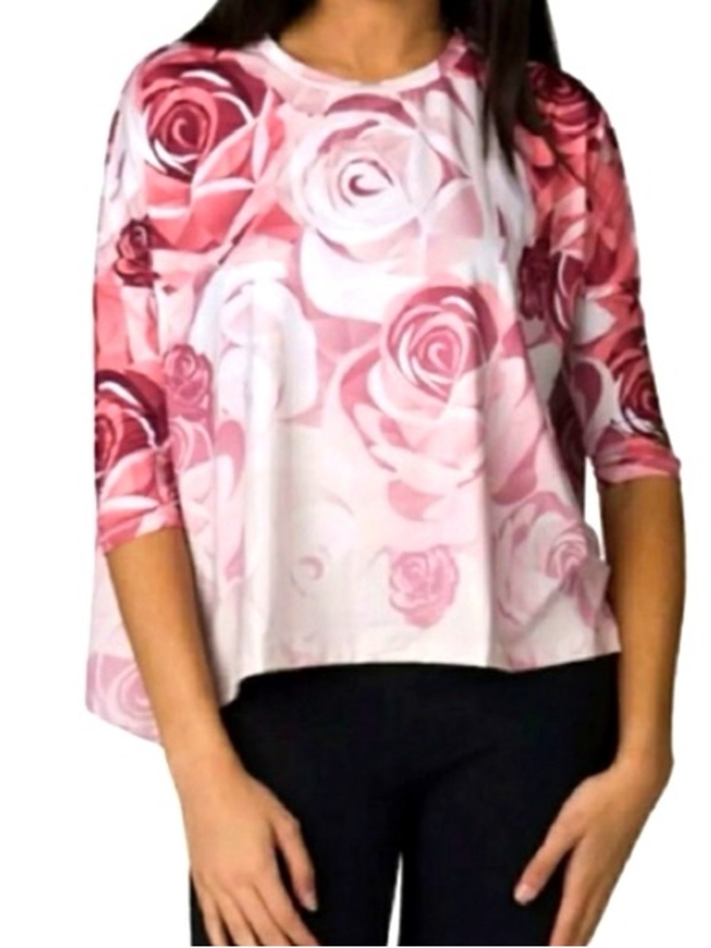 Puma X Careaux Floral Porcelain Rose Long Sleeve Top